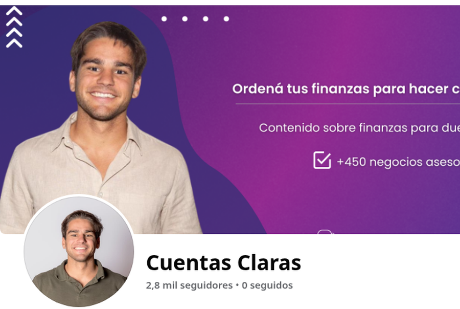 Perfil de Facebook de Cuentas Claras